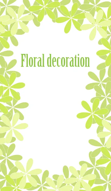 [LINE着せ替え] Floral decorationの画像1