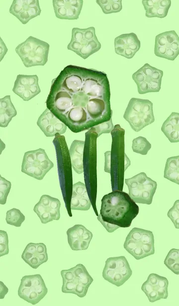 オクラの着せ替えメイン画像