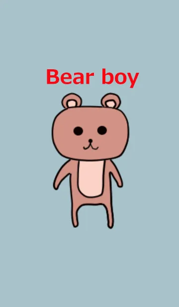 [LINE着せ替え] Bear boyの画像1