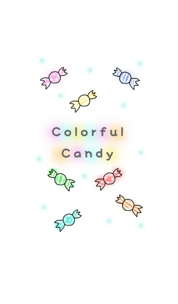 [LINE着せ替え] Colorful Candy.の画像1