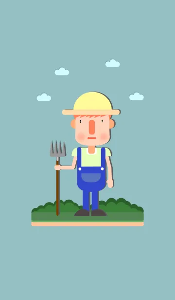 [LINE着せ替え] Farmerの画像1