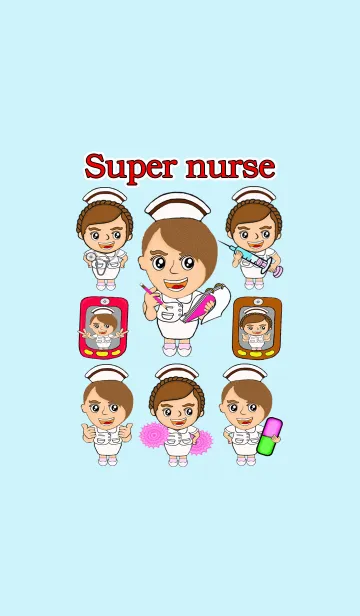 [LINE着せ替え] Super nurseの画像1