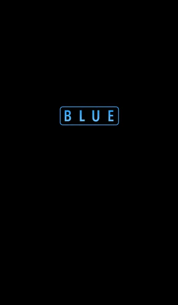 [LINE着せ替え] Blue in Blackの画像1