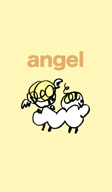 [LINE着せ替え] 天使の戯れ01の画像1
