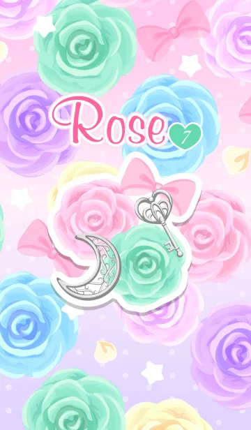 [LINE着せ替え] Rose-7の画像1