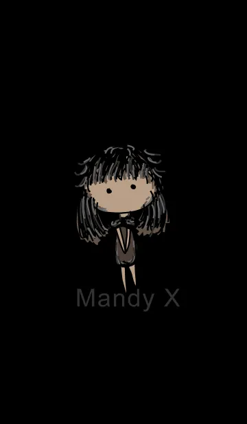 Mandy XのLINE着せ替え
