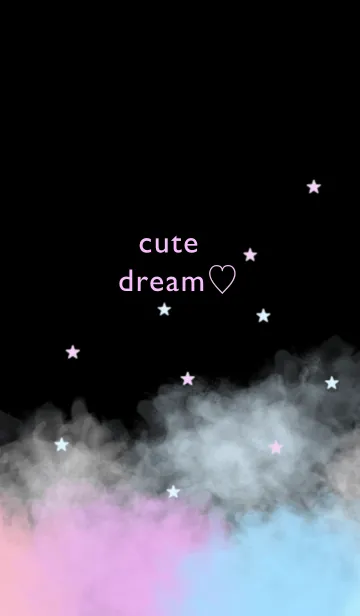 cute dream themeの着せ替えメイン画像