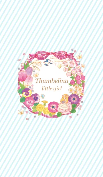 [LINE着せ替え] おやゆび姫 〜little girl〜の画像1