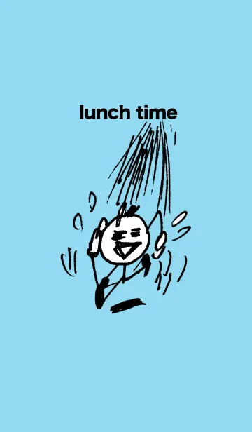 [LINE着せ替え] お昼の時間はランチタイム3の画像1