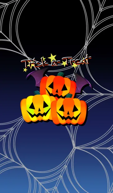 [LINE着せ替え] ハッピーハロウィン -COOL＆DARK-の画像1