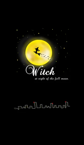 [LINE着せ替え] Witch at night of the full moon.の画像1