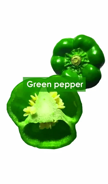 [LINE着せ替え] Green pepper ~ピーマン~の画像1