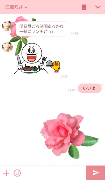 [LINE着せ替え] ~Rose~ Jardins de Franceの画像3