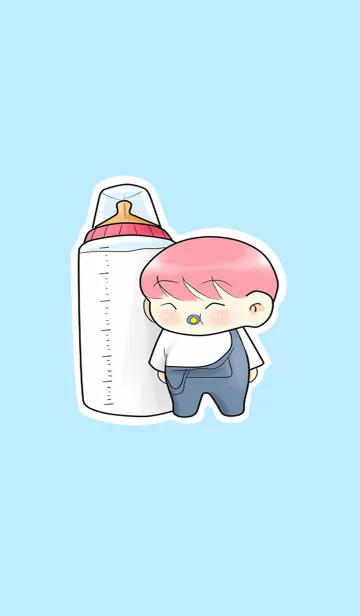 [LINE着せ替え] Cotton Candy Babyの画像1