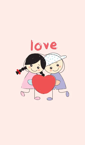 [LINE着せ替え] Gang lovelove！の画像1