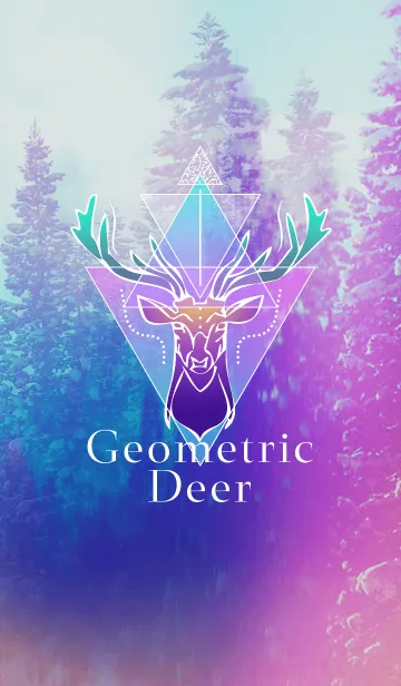 [LINE着せ替え] Geometric Deerの画像1