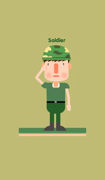 [LINE着せ替え] Soldierの画像1