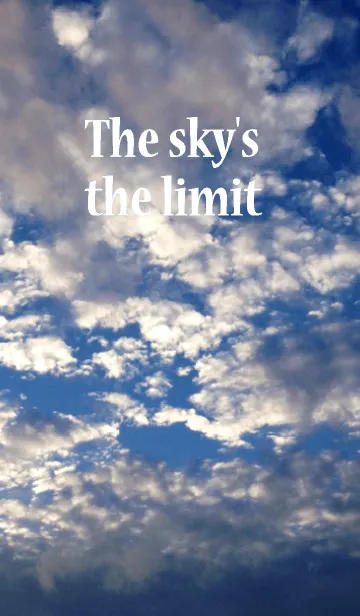 The sky's the limitの着せ替えメイン画像