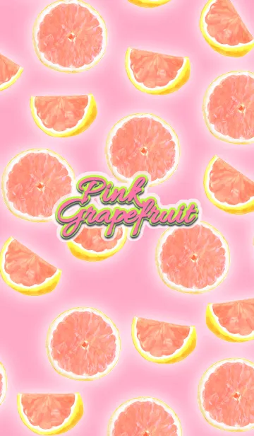 [LINE着せ替え] Pink Grapefruitの画像1
