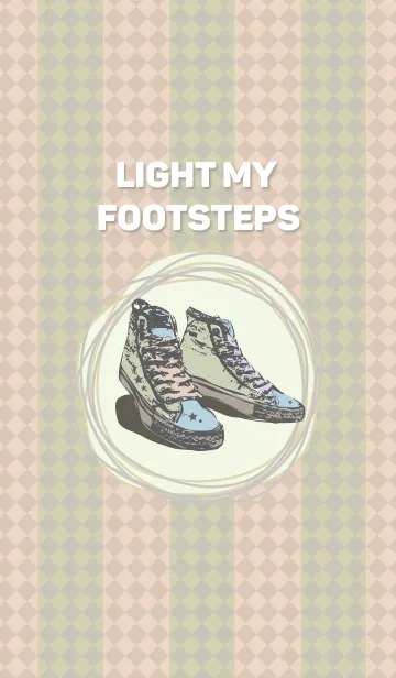 [LINE着せ替え] Light my footstepsの画像1