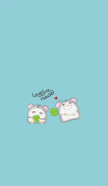 [LINE着せ替え] lovely mouseの画像1