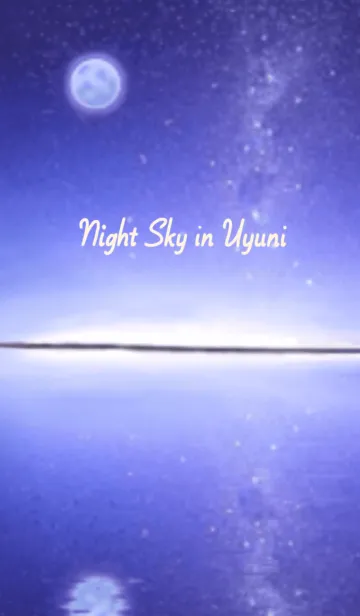 [LINE着せ替え] Night sky in Uyuniの画像1