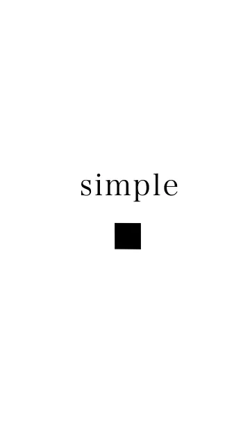 [LINE着せ替え] シンプルな図形の着せ替えの画像1