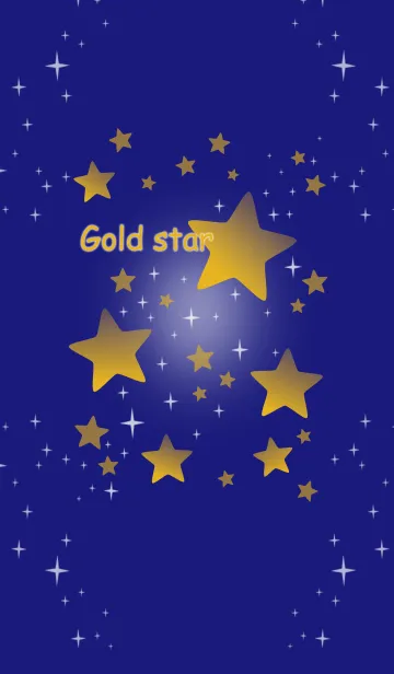 [LINE着せ替え] Gold star...の画像1