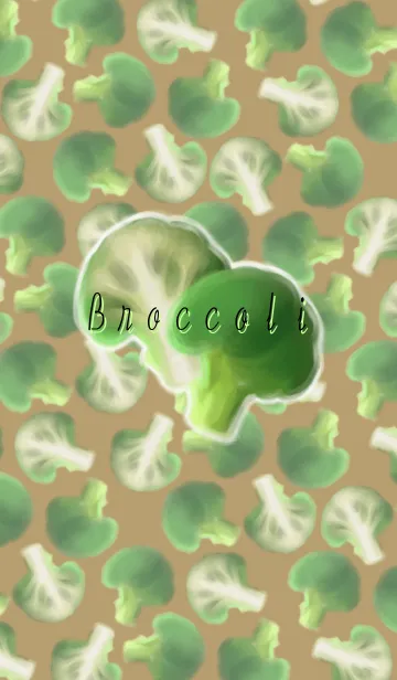[LINE着せ替え] Vegetable -ブロッコリー-の画像1