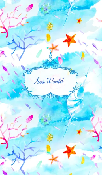 [LINE着せ替え] Sea Worldの画像1