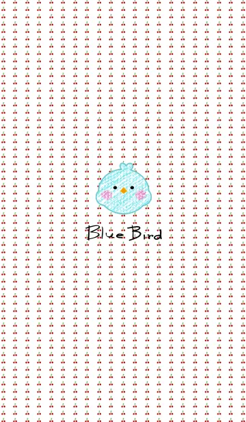 [LINE着せ替え] Little Blue Birdの画像1