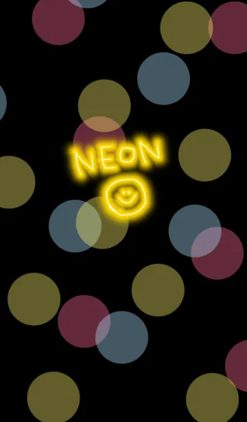 [LINE着せ替え] cute pop neonの画像1