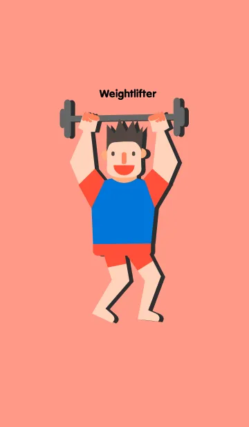 [LINE着せ替え] Weightlifterの画像1