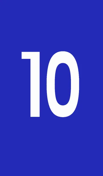[LINE着せ替え] 背番号10の画像1