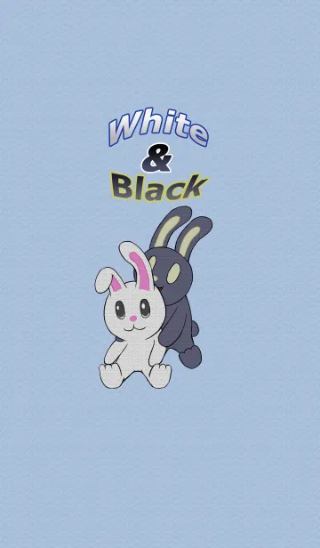 [LINE着せ替え] White＆Blackの画像1