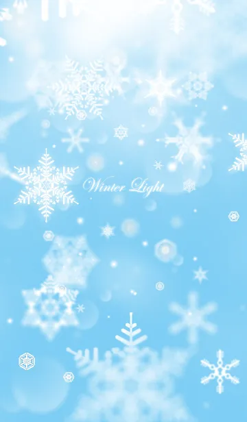 [LINE着せ替え] Winter Lightの画像1