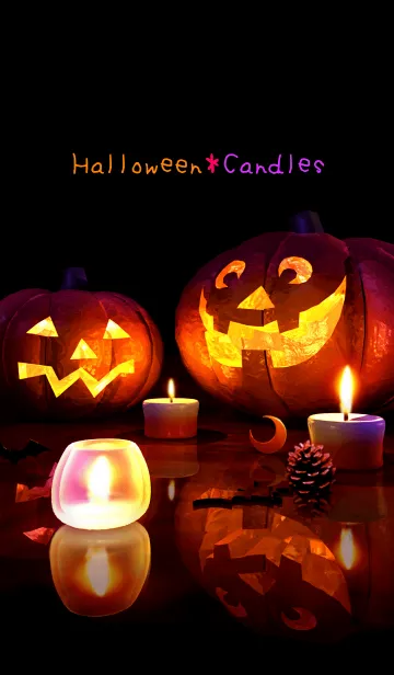 [LINE着せ替え] Halloween*Candlesの画像1