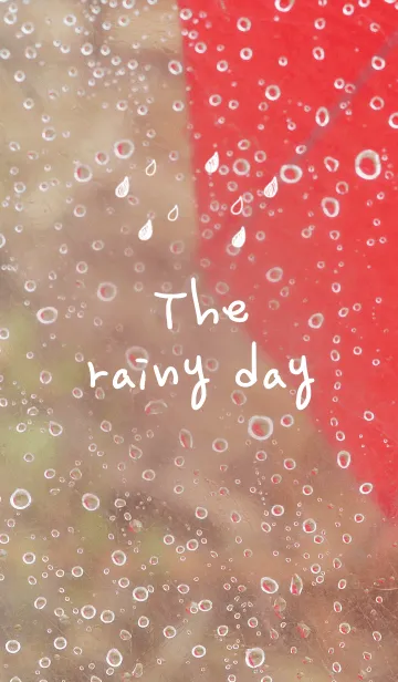[LINE着せ替え] The rainy dayの画像1