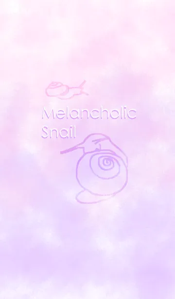 [LINE着せ替え] Melancholic snail ～憂いのカタツムリ～の画像1