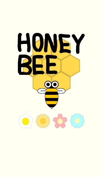 [LINE着せ替え] ハニービーの画像1