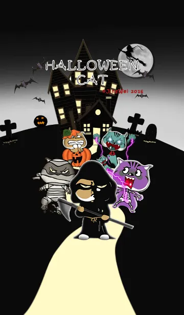 Halloween Catの着せ替えメイン画像