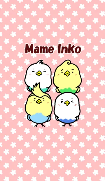 [LINE着せ替え] まめいんこの画像1