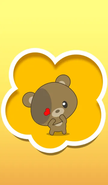 Cutie little bearの着せ替えメイン画像