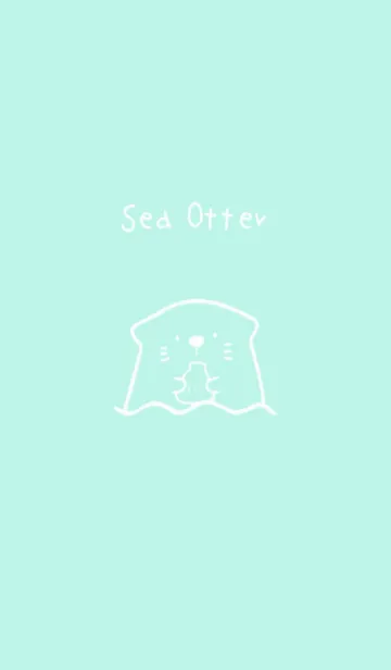 [LINE着せ替え] Sea otterの画像1