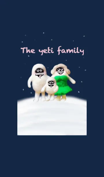 [LINE着せ替え] The yeti familyの画像1