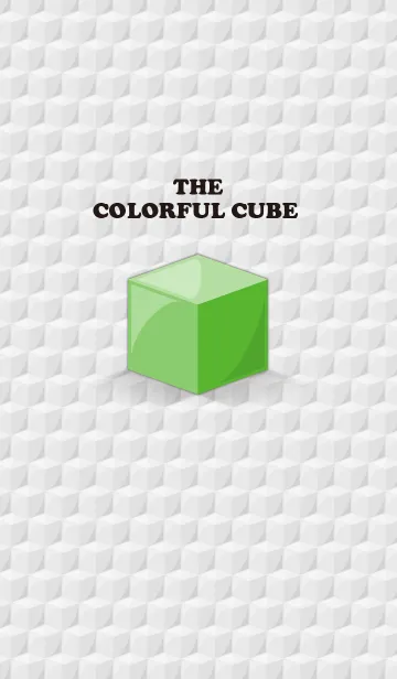 [LINE着せ替え] THE COLORFUL CUBEの画像1