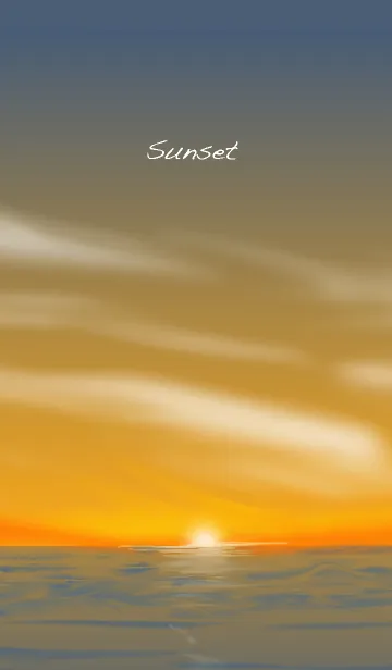 [LINE着せ替え] Beautiful Sunsetの画像1