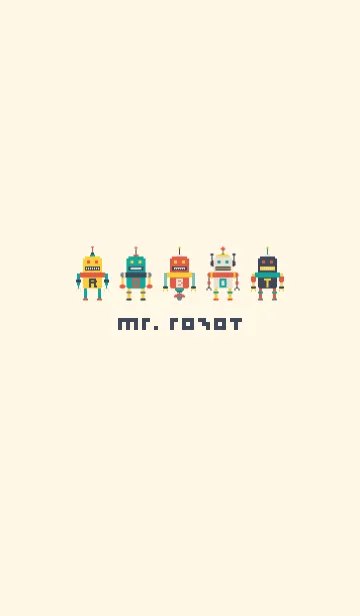 [LINE着せ替え] MR. ROBOTの画像1