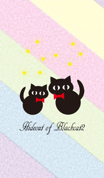 [LINE着せ替え] Hideout of Blackcat2の画像1