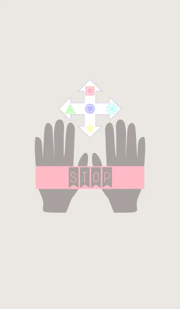 [LINE着せ替え] Simple Icon ＆ Hand Stampの画像1